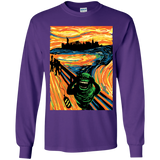 T-Shirts Purple / YS Slimer's Scream Youth Long Sleeve T-Shirt