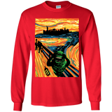 T-Shirts Red / YS Slimer's Scream Youth Long Sleeve T-Shirt