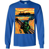 T-Shirts Royal / YS Slimer's Scream Youth Long Sleeve T-Shirt