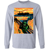 T-Shirts Sport Grey / YS Slimer's Scream Youth Long Sleeve T-Shirt