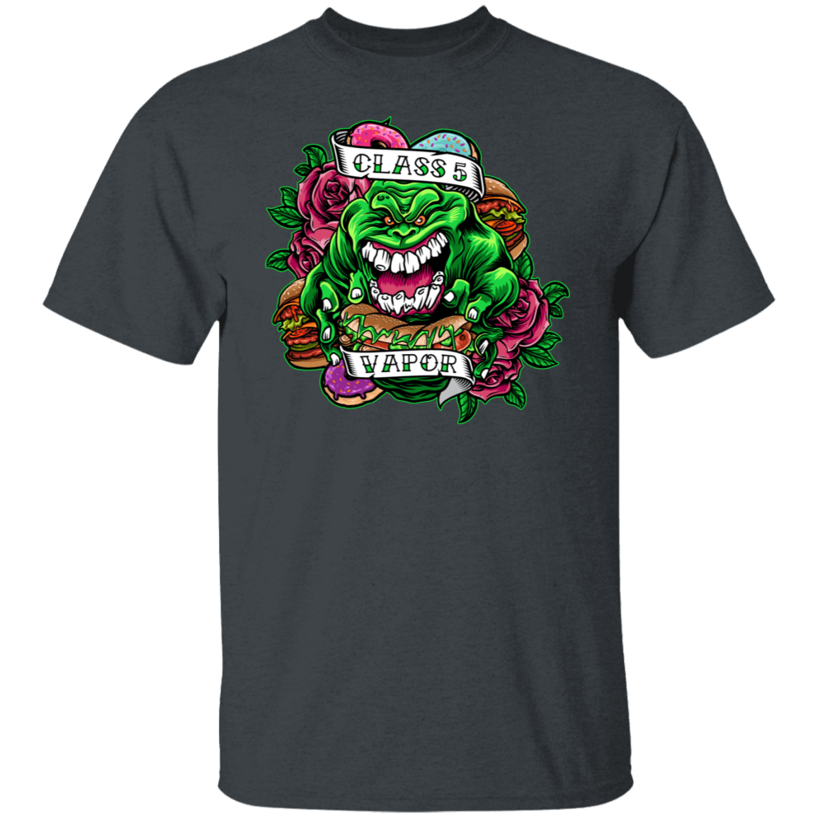 T-Shirts Dark Heather / S Slimer T-Shirt