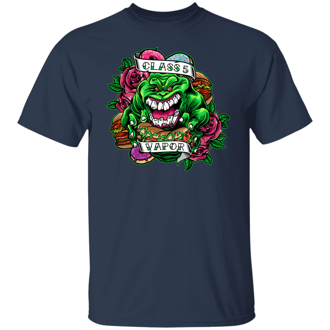 T-Shirts Navy / S Slimer T-Shirt