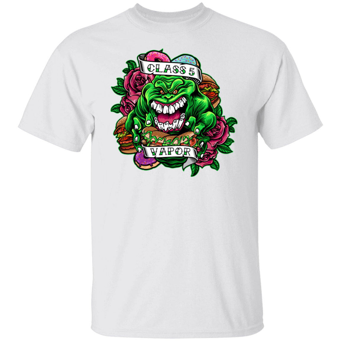 T-Shirts White / S Slimer T-Shirt