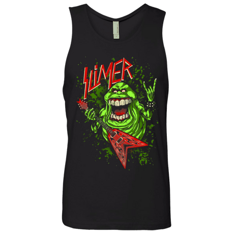 T-Shirts Black / Small Slimer Thrashin Mad Men's Premium Tank Top