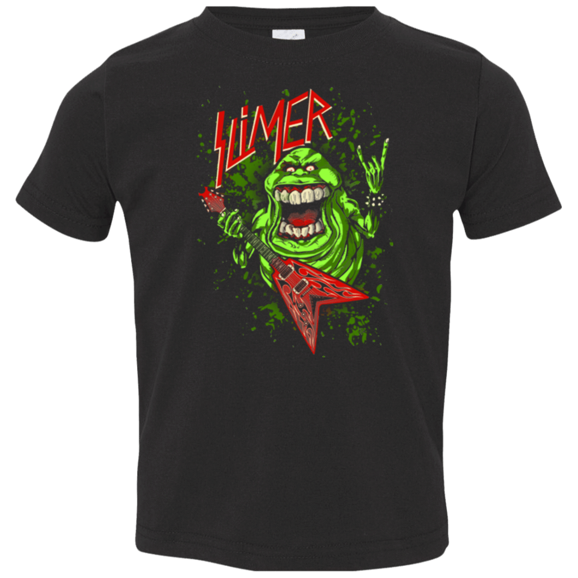 T-Shirts Black / 2T Slimer Thrashin Mad Toddler Premium T-Shirt