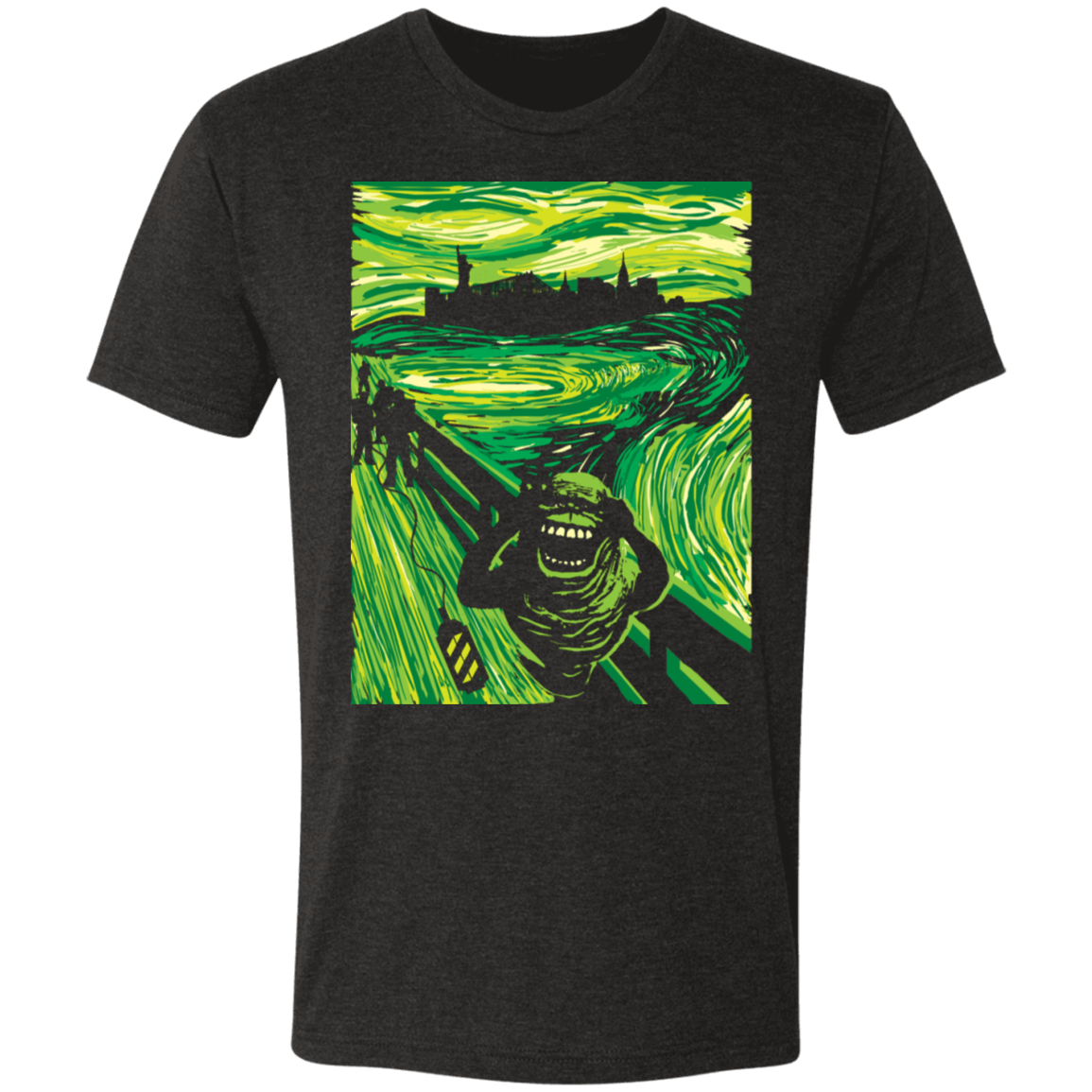 T-Shirts Vintage Black / S Slimers Scream Men's Triblend T-Shirt