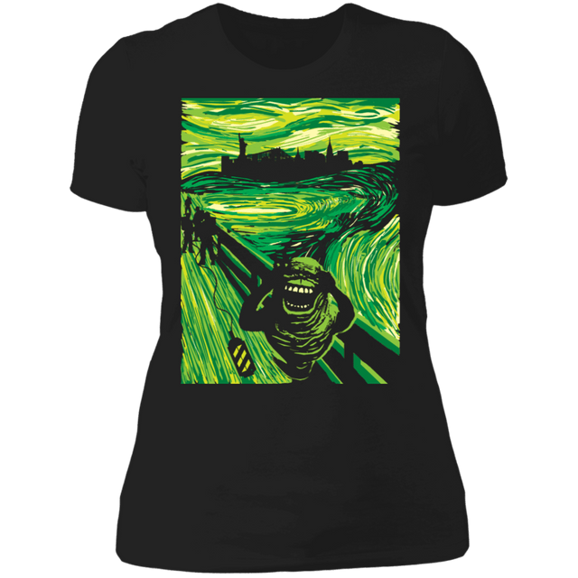 T-Shirts Black / X-Small Slimers Scream Women's Premium T-Shirt