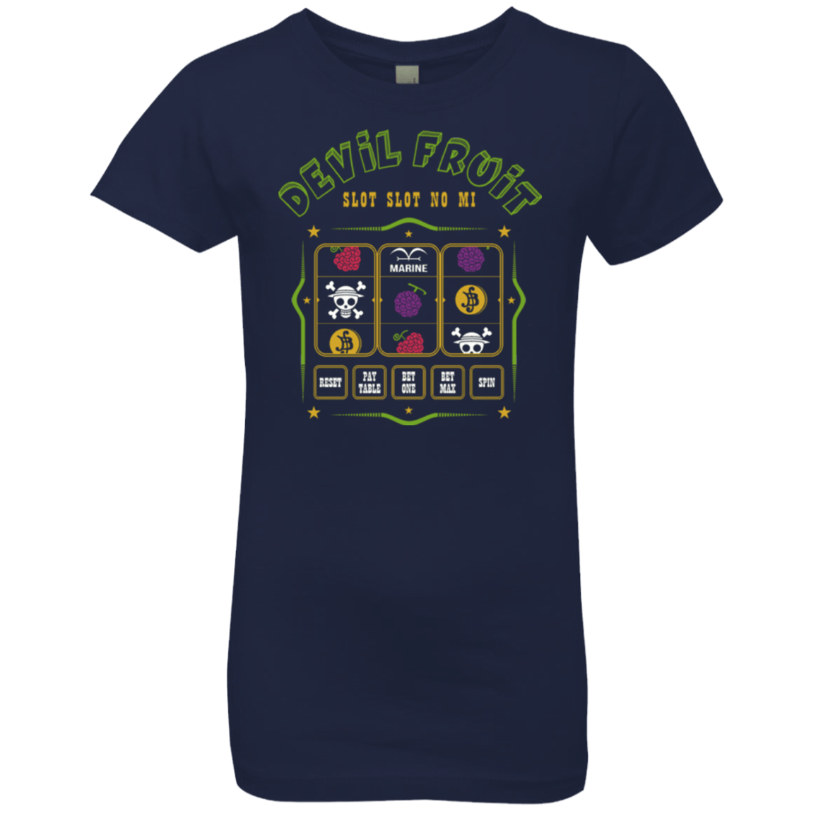 T-Shirts Midnight Navy / YXS Slot slot Girls Premium T-Shirt
