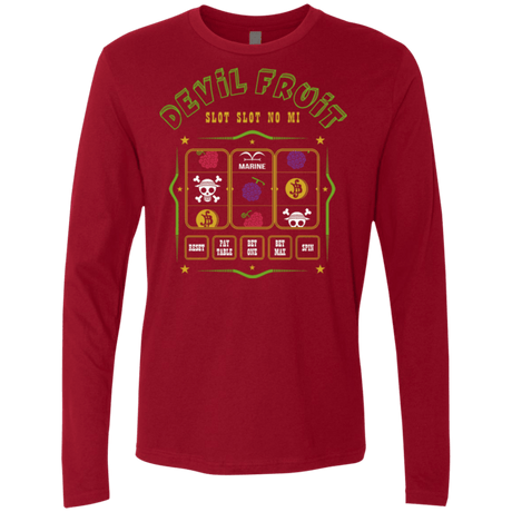T-Shirts Cardinal / Small Slot slot Men's Premium Long Sleeve