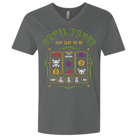 T-Shirts Heavy Metal / X-Small Slot slot Men's Premium V-Neck