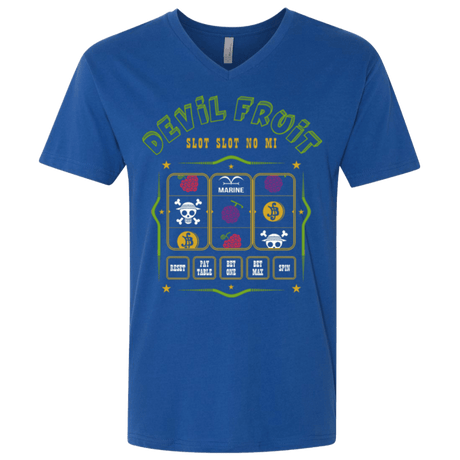 T-Shirts Royal / X-Small Slot slot Men's Premium V-Neck