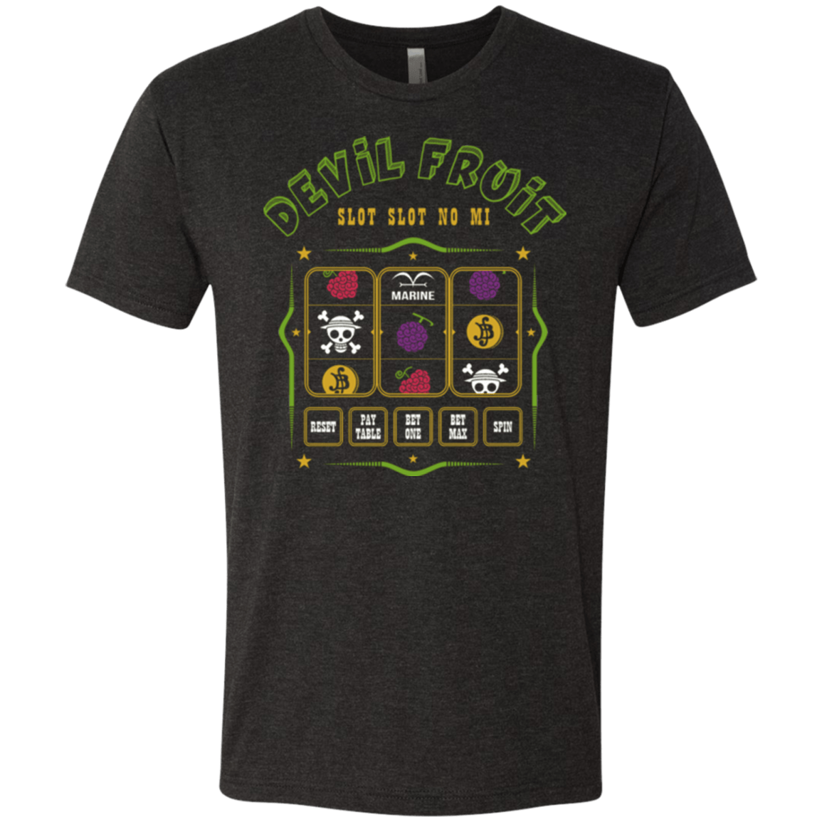 T-Shirts Vintage Black / Small Slot slot Men's Triblend T-Shirt