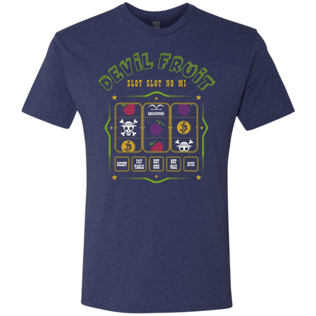 T-Shirts Vintage Navy / Small Slot slot Men's Triblend T-Shirt