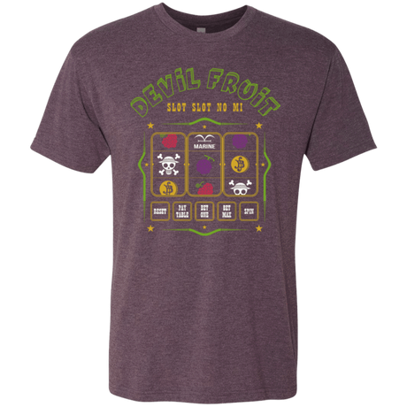 T-Shirts Vintage Purple / Small Slot slot Men's Triblend T-Shirt