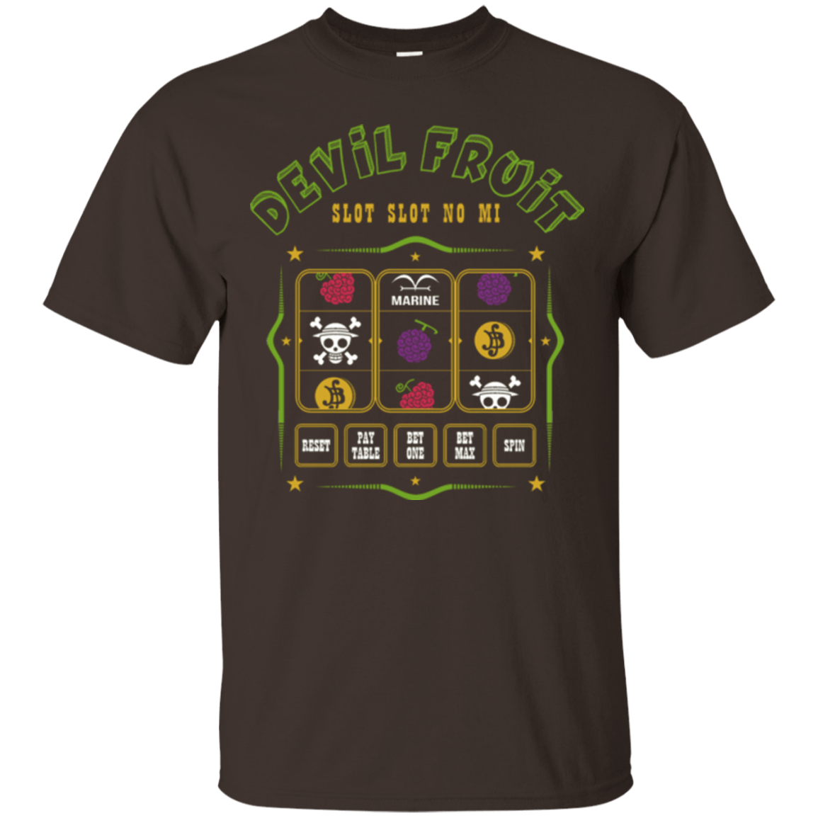 T-Shirts Dark Chocolate / Small Slot slot T-Shirt