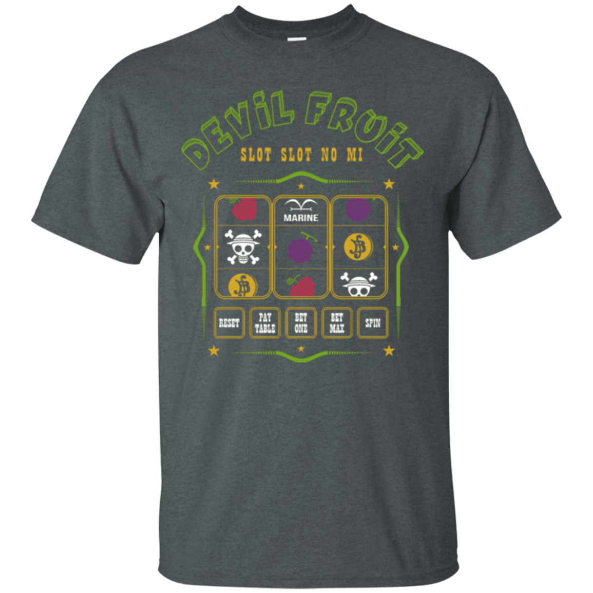 T-Shirts Dark Heather / Small Slot slot T-Shirt