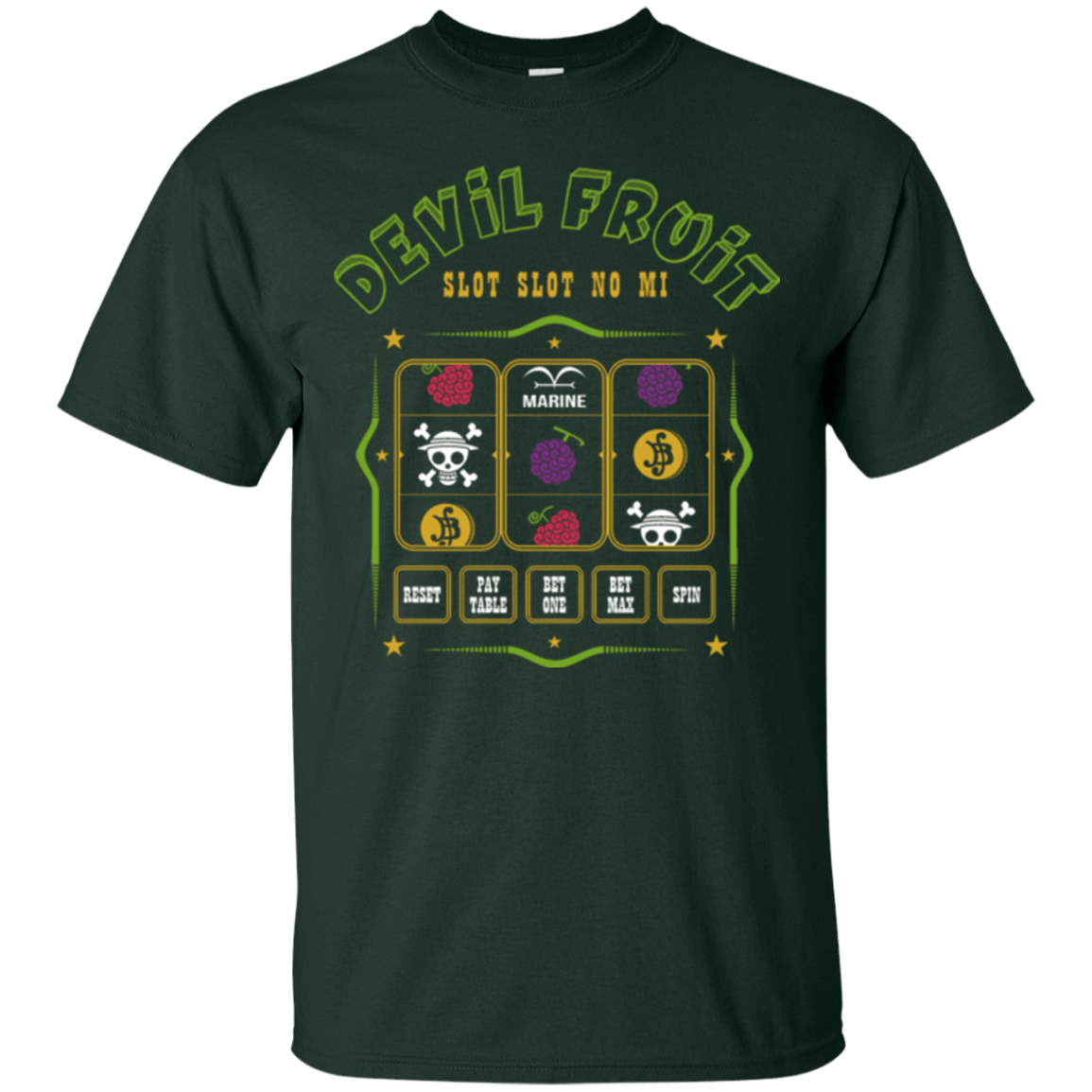 T-Shirts Forest Green / Small Slot slot T-Shirt