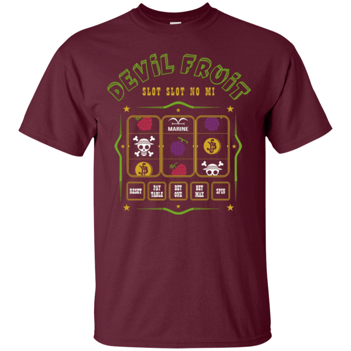 T-Shirts Maroon / Small Slot slot T-Shirt