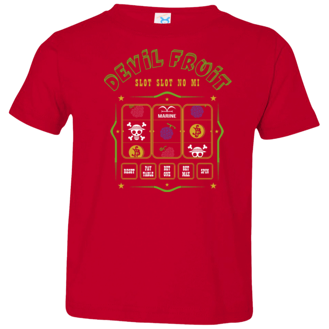 T-Shirts Red / 2T Slot slot Toddler Premium T-Shirt