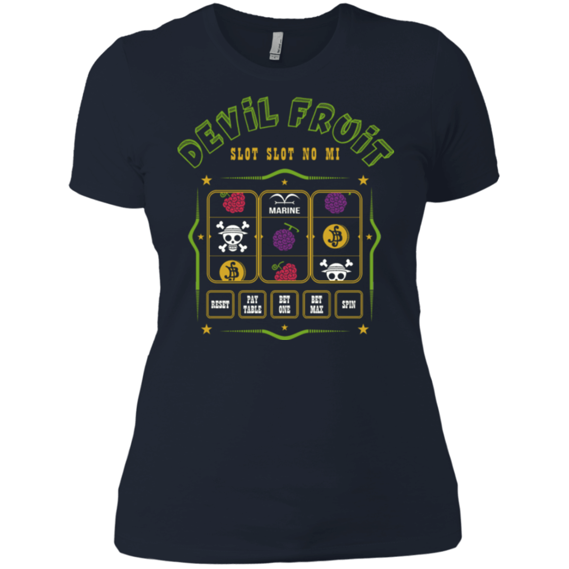 T-Shirts Midnight Navy / X-Small Slot slot Women's Premium T-Shirt