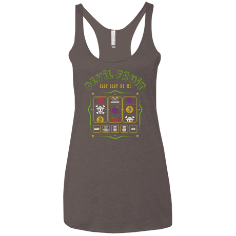 T-Shirts Macchiato / X-Small Slot slot Women's Triblend Racerback Tank