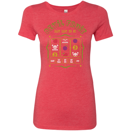 T-Shirts Vintage Red / Small Slot slot Women's Triblend T-Shirt