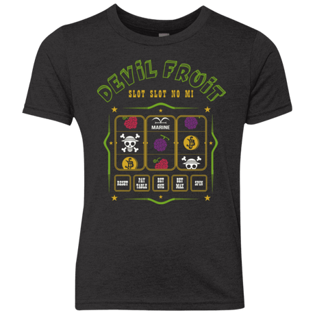 T-Shirts Vintage Black / YXS Slot slot Youth Triblend T-Shirt