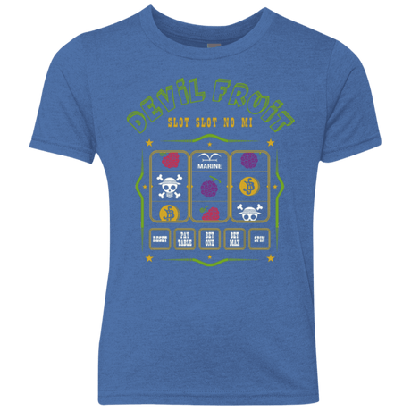 T-Shirts Vintage Royal / YXS Slot slot Youth Triblend T-Shirt