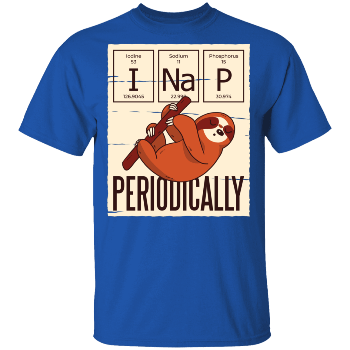 T-Shirts Royal / S Sloth Meme T-Shirt
