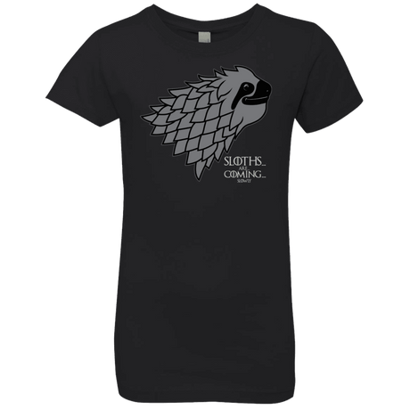 T-Shirts Black / YXS Sloths.. are.. co.. Girls Premium T-Shirt