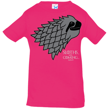 T-Shirts Hot Pink / 6 Months Sloths.. are.. co.. Infant Premium T-Shirt