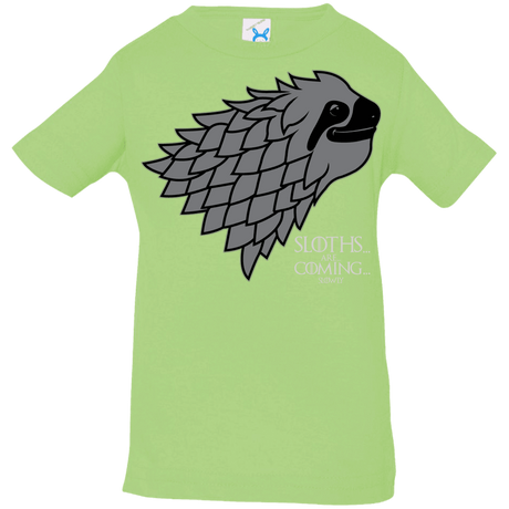 T-Shirts Key Lime / 6 Months Sloths.. are.. co.. Infant Premium T-Shirt