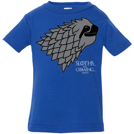 T-Shirts Royal / 6 Months Sloths.. are.. co.. Infant Premium T-Shirt