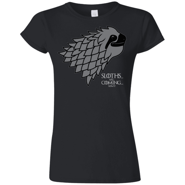 T-Shirts Black / S Sloths.. are.. co.. Junior Slimmer-Fit T-Shirt