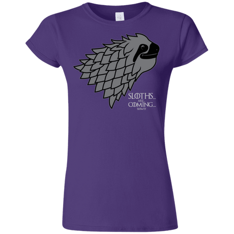 T-Shirts Purple / S Sloths.. are.. co.. Junior Slimmer-Fit T-Shirt