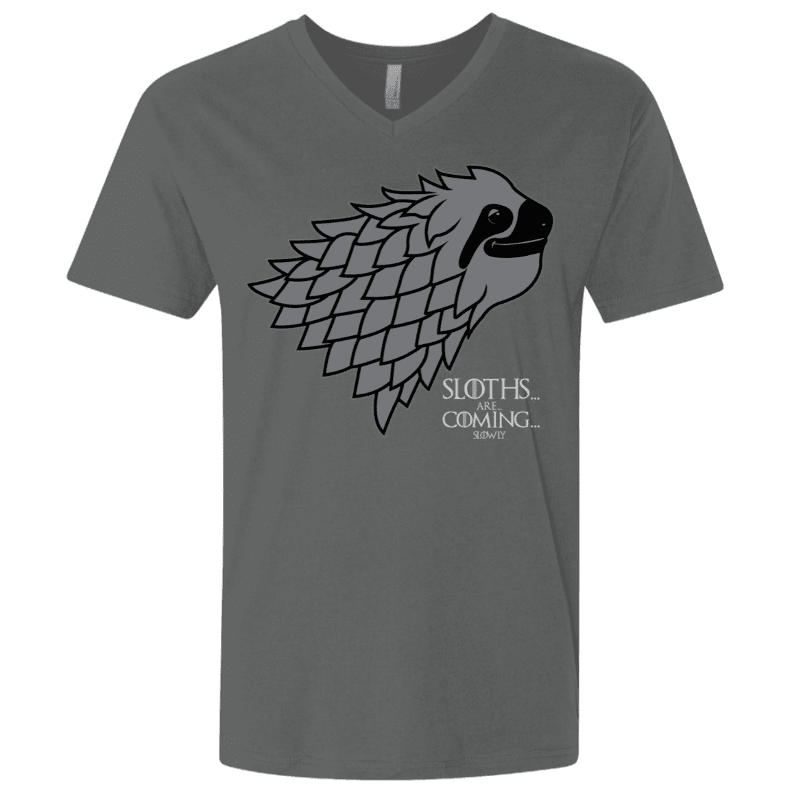 T-Shirts Heavy Metal / X-Small Sloths.. are.. co.. Men's Premium V-Neck