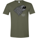 T-Shirts Military Green / S Sloths.. are.. co.. Men's Semi-Fitted Softstyle