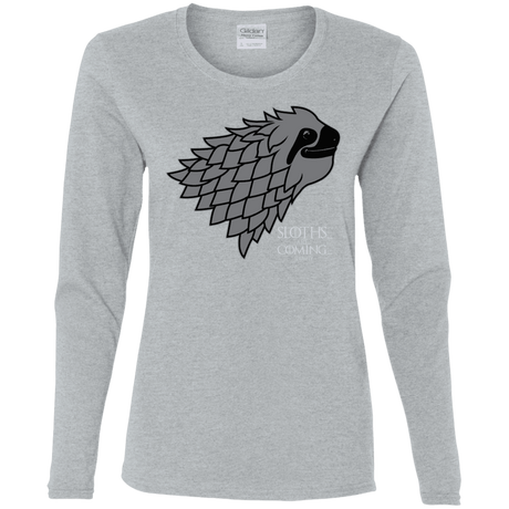 T-Shirts Sport Grey / S Sloths.. are.. co.. Women's Long Sleeve T-Shirt