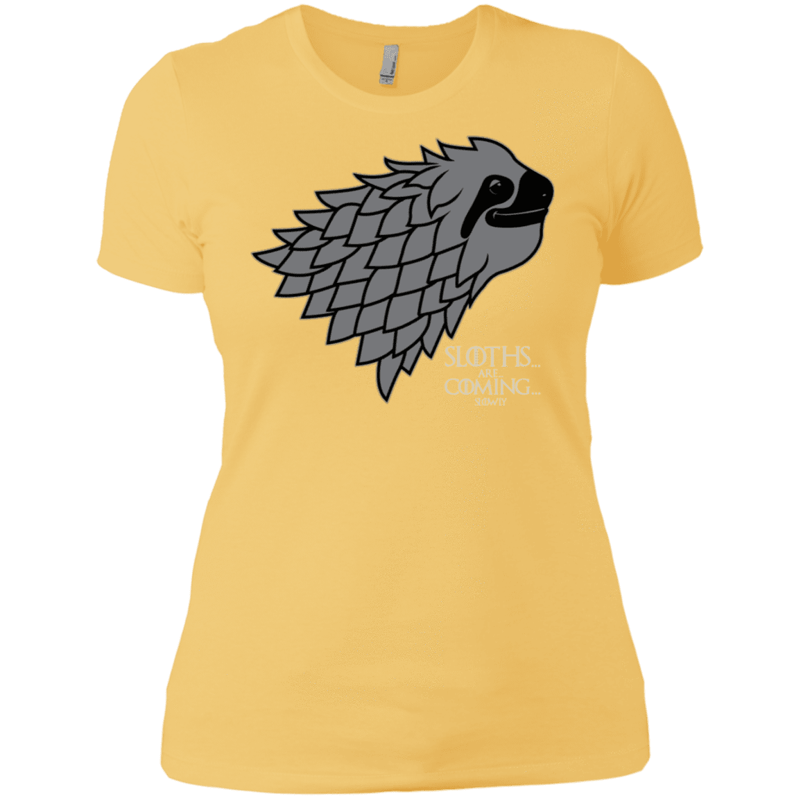 T-Shirts Banana Cream/ / X-Small Sloths.. are.. co.. Women's Premium T-Shirt