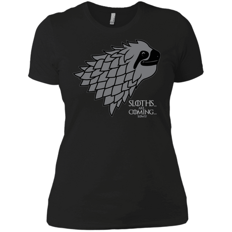 T-Shirts Black / X-Small Sloths.. are.. co.. Women's Premium T-Shirt