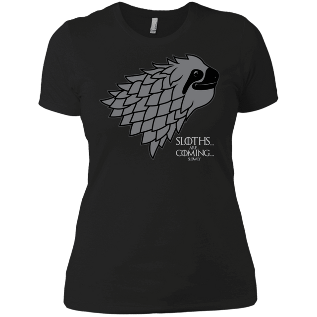 T-Shirts Black / X-Small Sloths.. are.. co.. Women's Premium T-Shirt