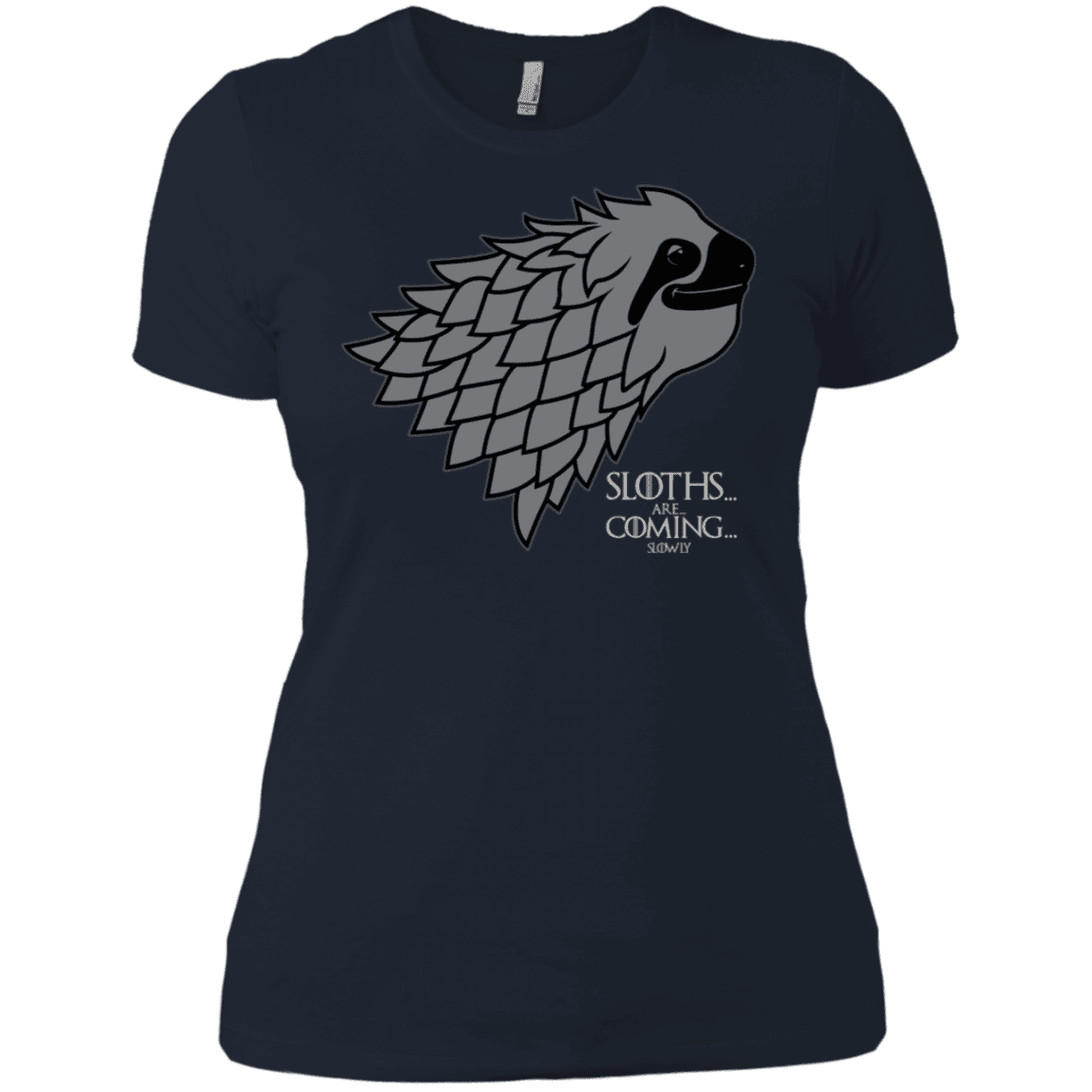 T-Shirts Midnight Navy / X-Small Sloths.. are.. co.. Women's Premium T-Shirt