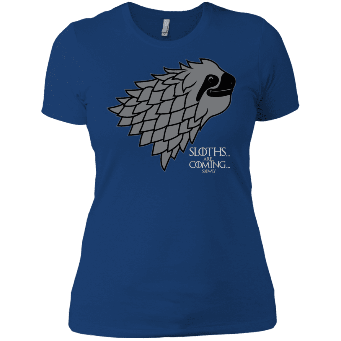 T-Shirts Royal / X-Small Sloths.. are.. co.. Women's Premium T-Shirt