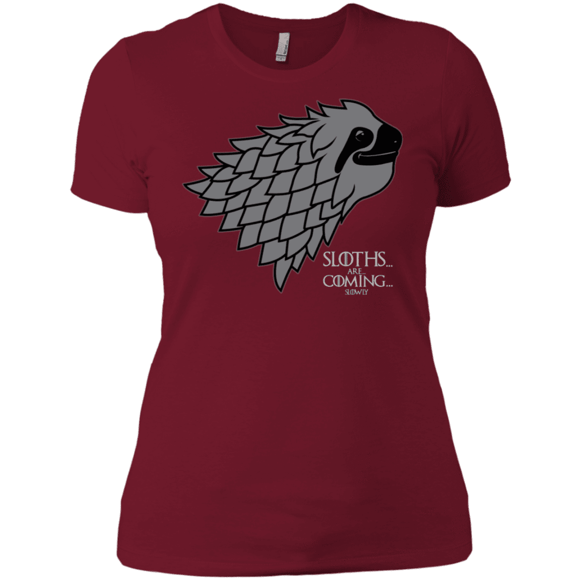 T-Shirts Scarlet / X-Small Sloths.. are.. co.. Women's Premium T-Shirt