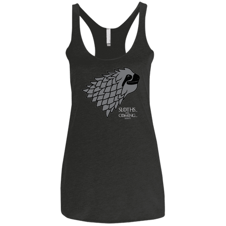 T-Shirts Vintage Black / X-Small Sloths.. are.. co.. Women's Triblend Racerback Tank