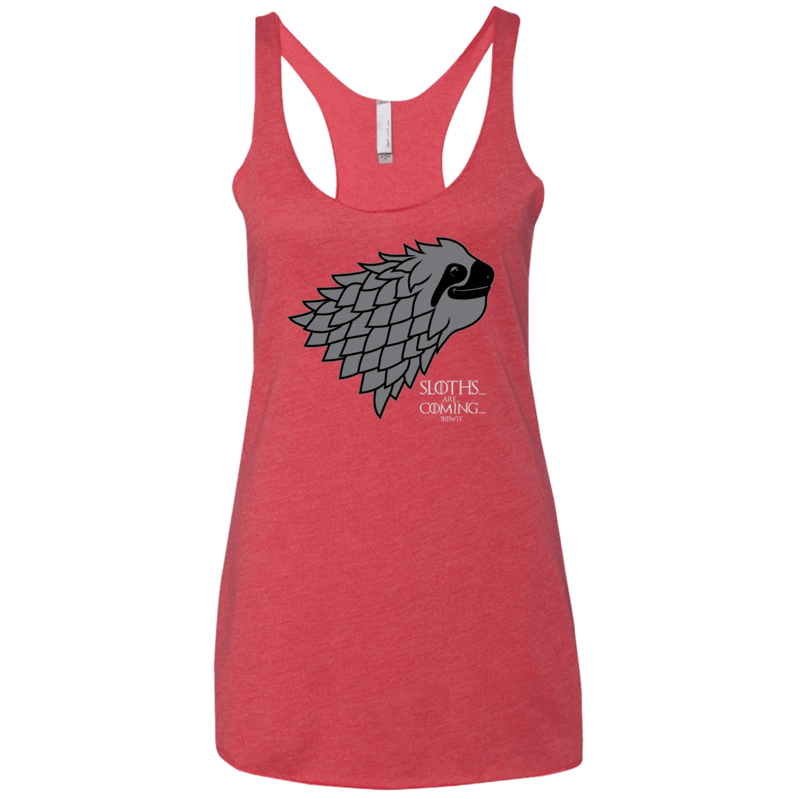T-Shirts Vintage Red / X-Small Sloths.. are.. co.. Women's Triblend Racerback Tank