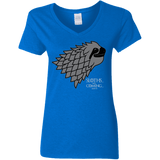 T-Shirts Royal / S Sloths.. are.. co.. Women's V-Neck T-Shirt