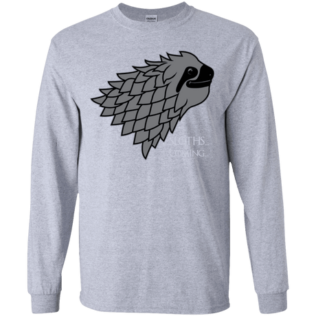 T-Shirts Sport Grey / YS Sloths.. are.. co.. Youth Long Sleeve T-Shirt