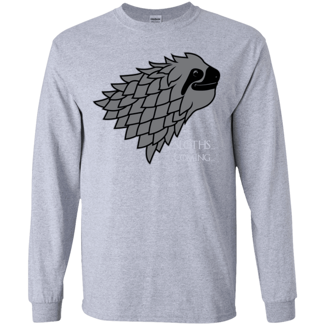 T-Shirts Sport Grey / YS Sloths.. are.. co.. Youth Long Sleeve T-Shirt