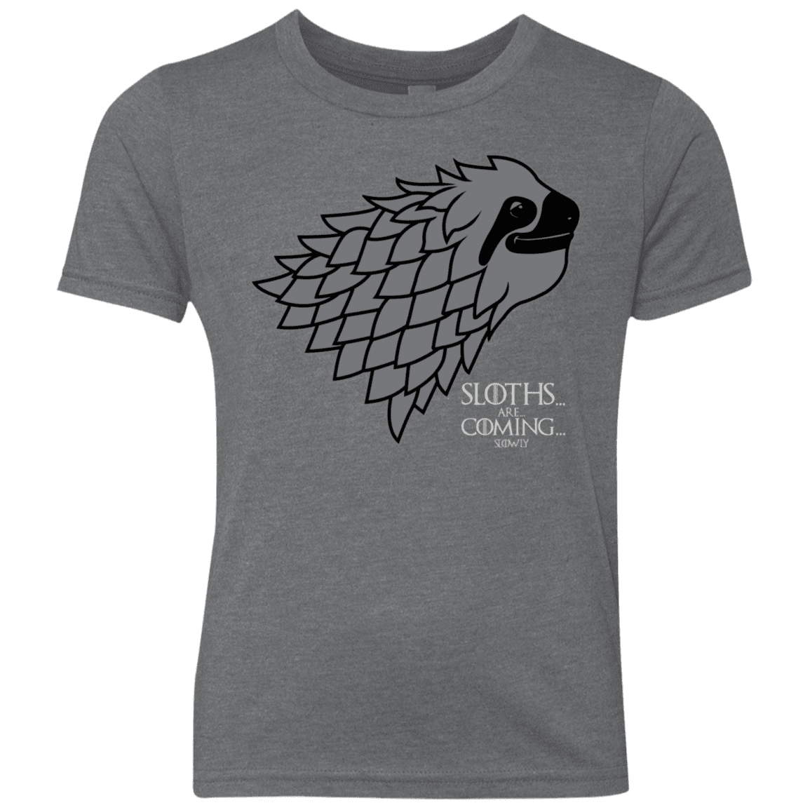 T-Shirts Premium Heather / YXS Sloths.. are.. co.. Youth Triblend T-Shirt